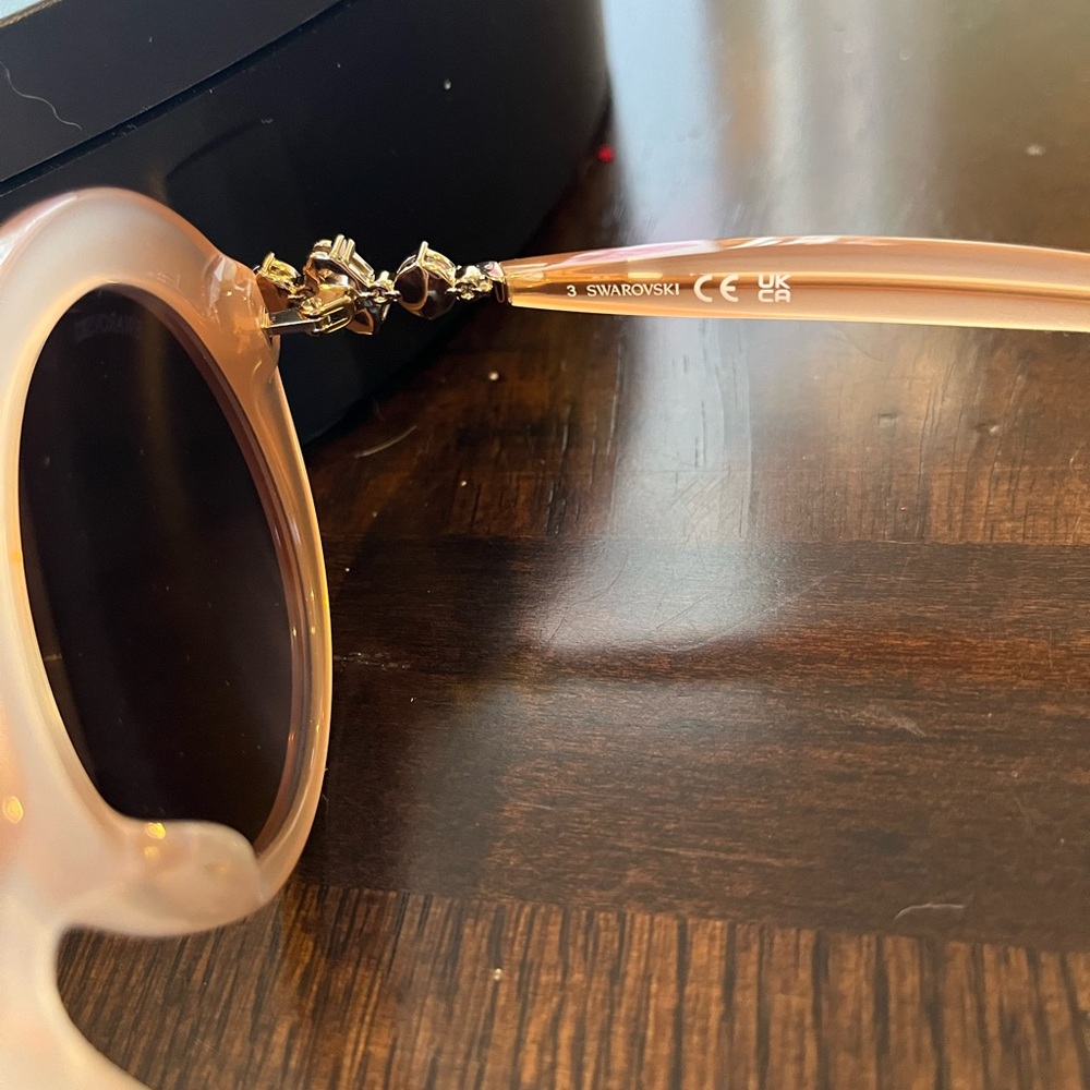 Swarovski Tan Sunglasses - Picture 7 of 7